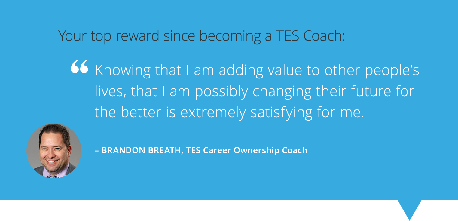 TES Coach Success Story Brandon Breath