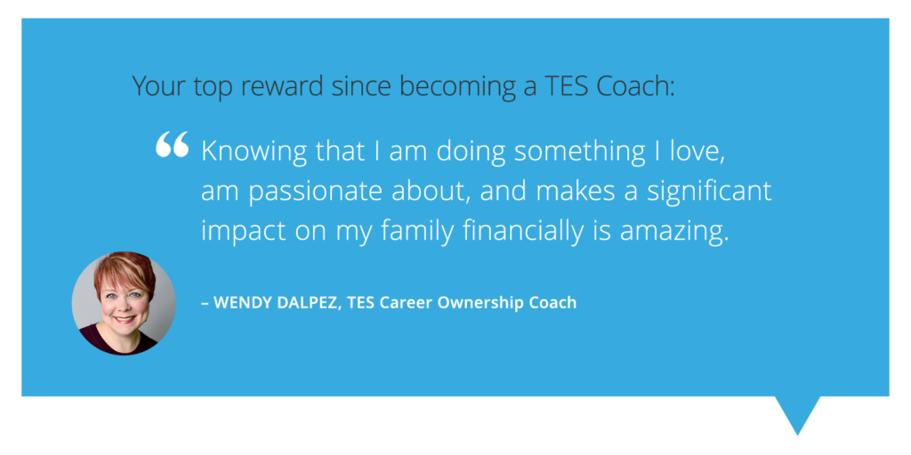 TES Coach Success Story Wendy Dalpez