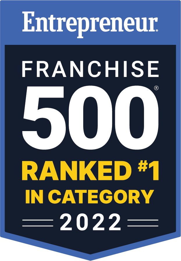 Entrepreneur FRANCHISE 500 RANKED #1 IN CATEGORY 2022