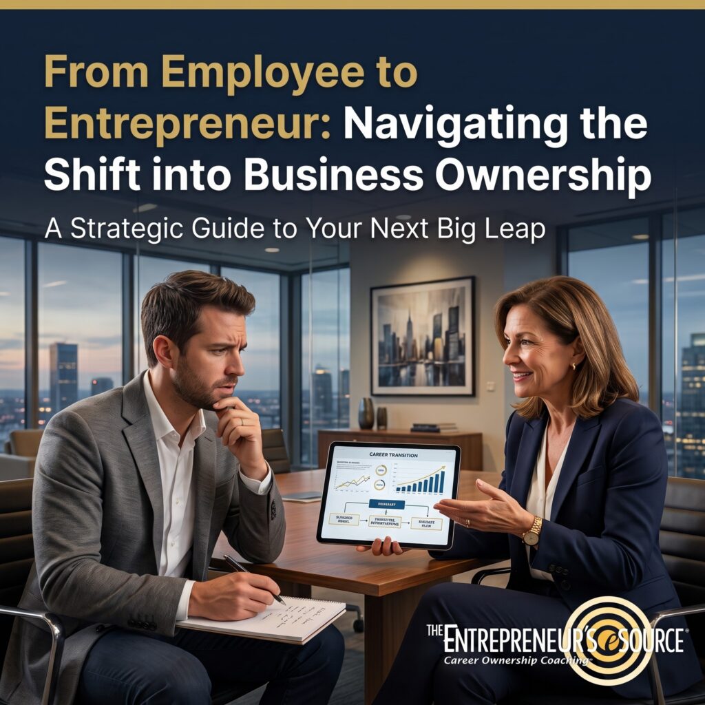 the employee to entrepreneur transition is a business ownership process, not a leap